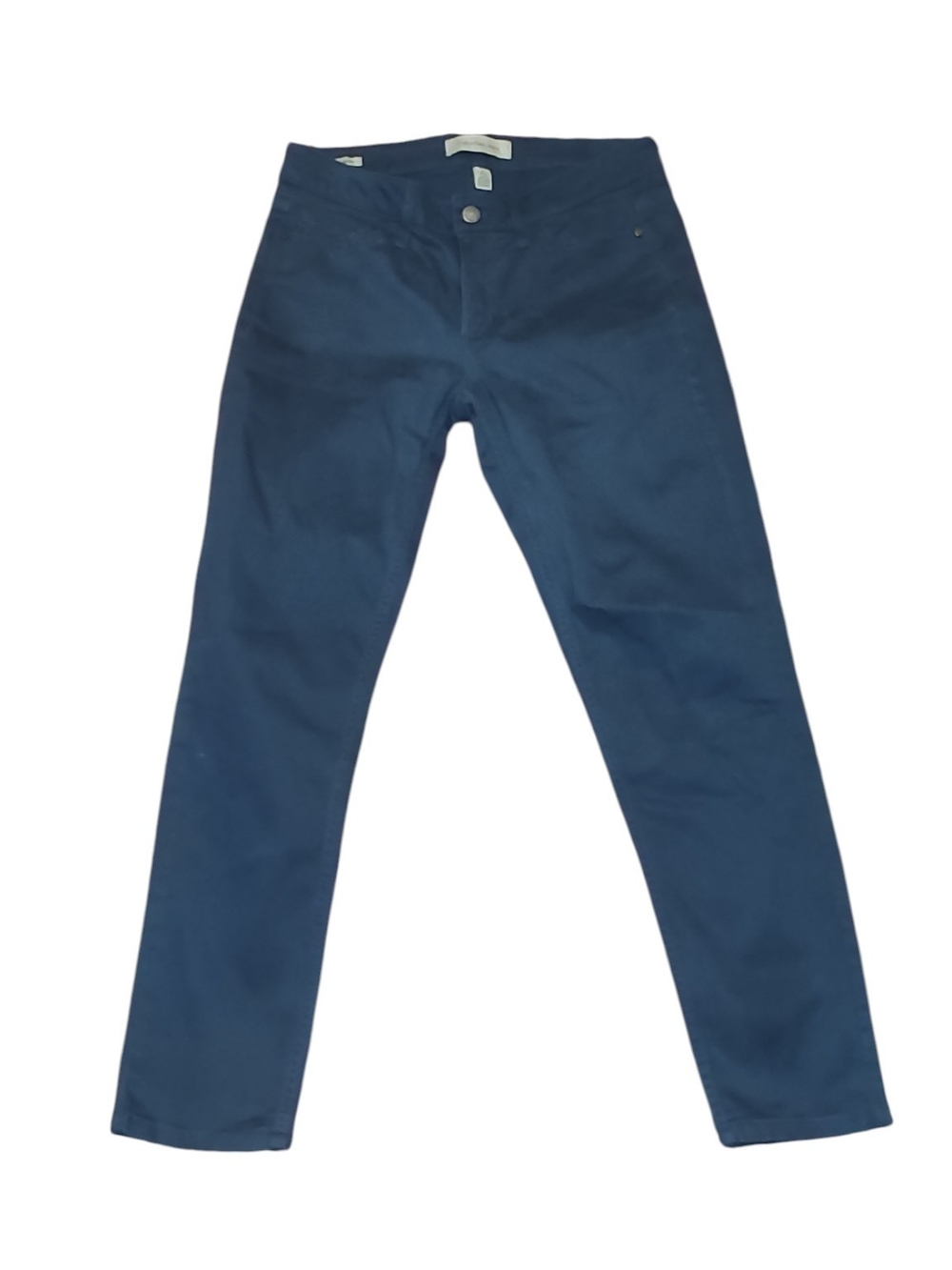 Calvin Klein Women's Slate Blue Skinny Ankle Jeans Minimalist Preppy Size C6
